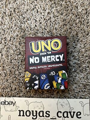 UNO Show Em No Mercy Card Game New IN HAND Fast Shipping Sold Out! TIKTOK  194735220809