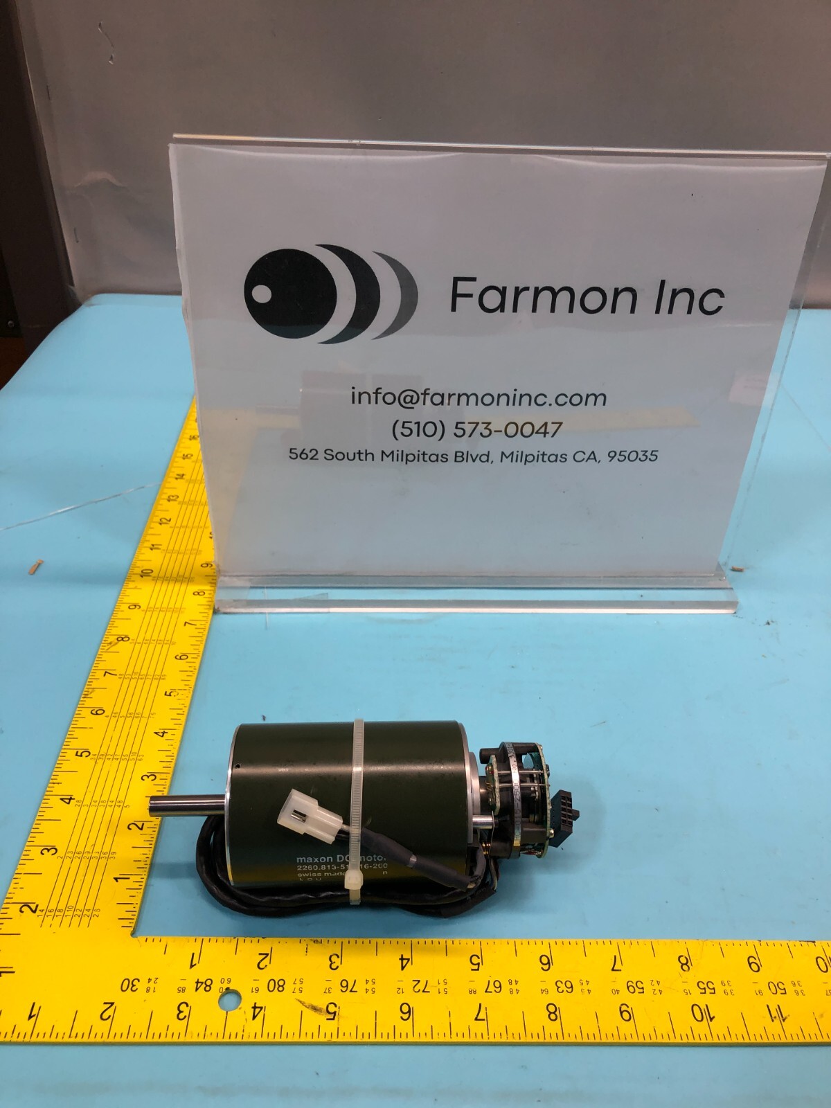 Maxon Motor 2260.813-51.216-200 DC Motor, LHC-015-2500, 9301-1094, 160147