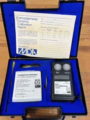 PPM TECHNOLOGY LION FORMALDEMETER Mark II Hard Case - Advanced Air Quality  