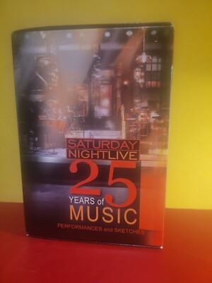 Saturday Night Live 25 Years of Music 5 DVD Box Set Like New