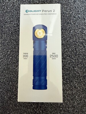 OLIGHT Perun 2 2500 Lumen Headlamp Rechargeable Handheld Muti-function Torch