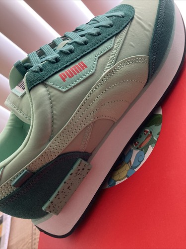 Pre-owned Puma X Pokemon 'bulbasaur' Rider Sneakers Shoes - Men Size 10. In Ivy-holiday