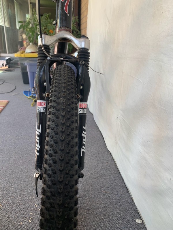 VTG 2002 Specialized Hardrock Uno FSR Mountain Bike Front Rear