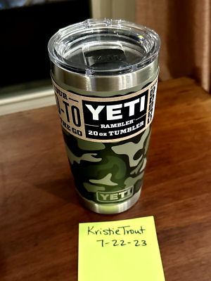 Camo yeti rambler 20 cheap oz