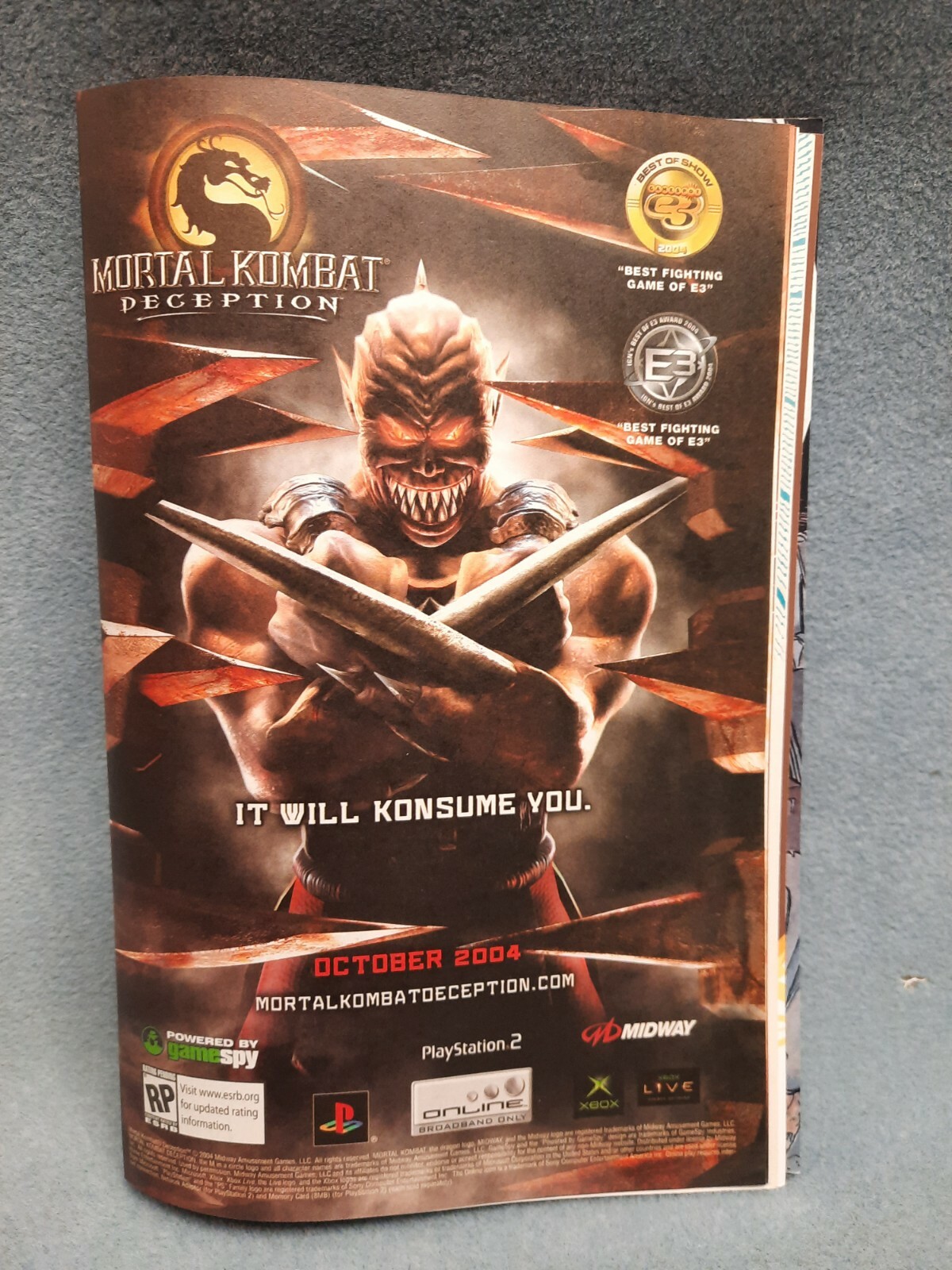 MORTAL KOMBAT DECEPTION PS2【北米版】 Amazon.com: Mortal