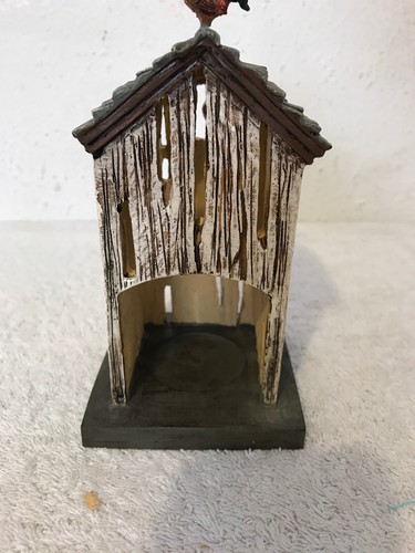 Decorative Handmade Rustic Birdhouse Vandal Holder Made In China