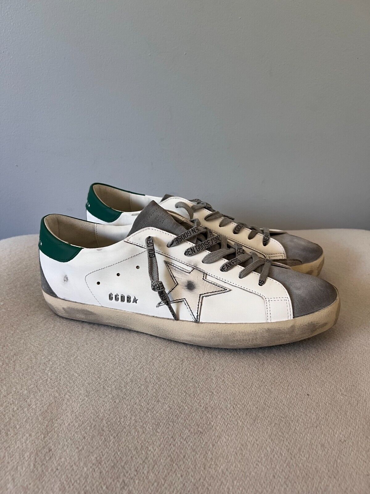 Golden Goose Super Star Classic with Spur - Size 44 - White Golden Goose Super Star Classic with Spur - Size 44 - White