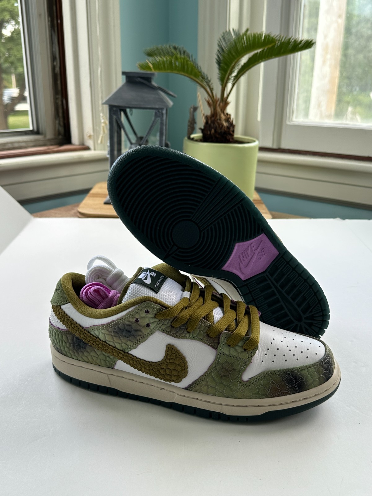 Nike SB Chameleon スニーカー Nike SB Dunk Low Alexis Sablone Chameleon Men's - HJ3386-300