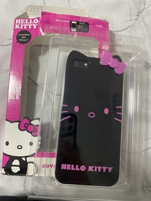 NEW Hello Kitty Apple iPhone 5/5s Case BLACK/PINK by Sanrio kids