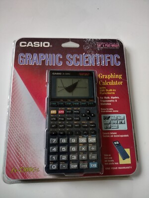 Casio Graphic Scientific Graphing Calculator Fx-7300G Brand New #341