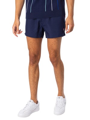 

Мужские шорты Fila Hightide 4 в махровую полоску, синие, Синий, LM181K92-416