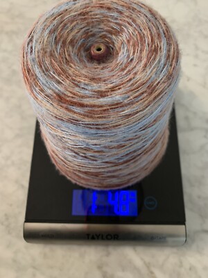Astro Dye Works Inc. : Orlon coned yarn:  1 lb. 4.8 ounces