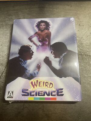 Weird Science (Blu-ray, 1985) NEW Steelbook Arrow