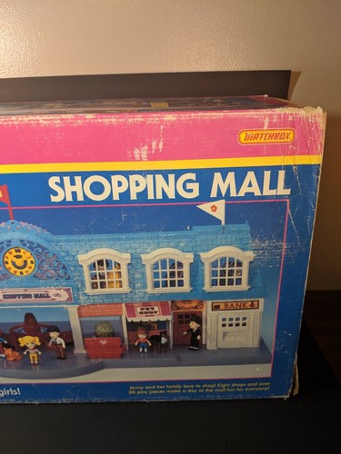 Oh Jenny Matchbox Shopping Mall Vintage New In Box 1989