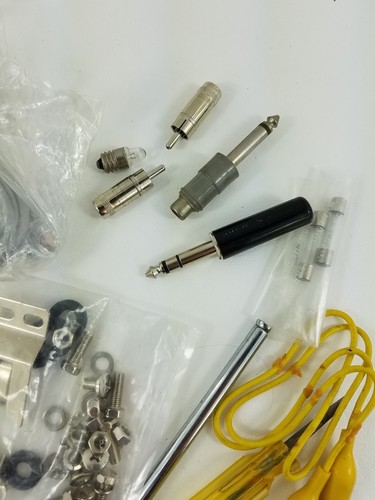 Vintage Lot Microphone Parts CB Desk Radio recorder headphone parts antenna m-4