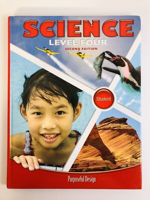 ACSI Purposeful Design Science 4th Grade 4 Level Four Student Text Systems - NEW