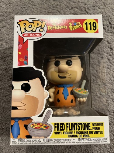 POP ファンコ　Funko ポップ　フリントストーン Amazon.com: POP Ad Icons: Fruity Pebbles - Fred Flintstone