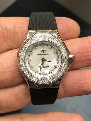 Technomarine technolady diamond bezel with mother of pearl