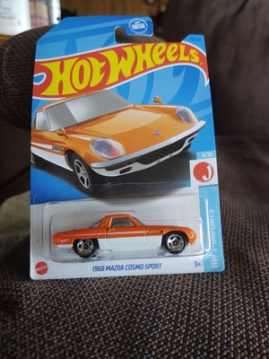 2021 Hot Wheels Orange/ White 1968 Mazda Cosmo Sport 118/250, HW J-Imports 9/10