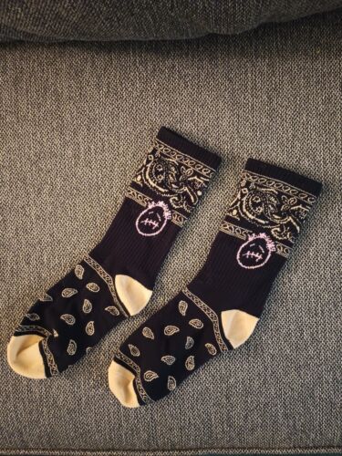 Travis Scott Cactus Jack Paisley Socks Cream 2022 One Size Travis Scott Cactus Jack Paisley Socks Cream 2022 One Size