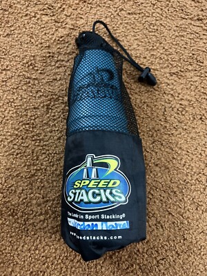 Speed Stacks 12 Official WSSA Sport Teal Stacking Cups Plus Bag  