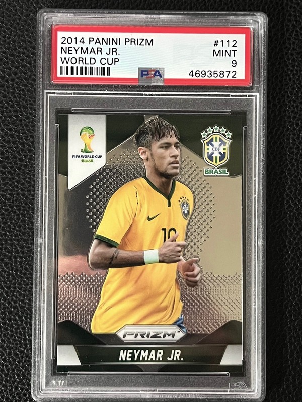 Neymar Jr Brazil 2014 Panini Prizm World Cup #112 PSA 9 Mint | eBay