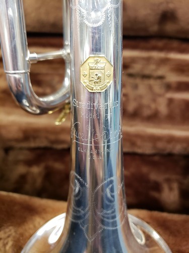 Bach Stradivarius 1986 25th Anniversary Trumpet Model 37 COA Model 194 ML Bore