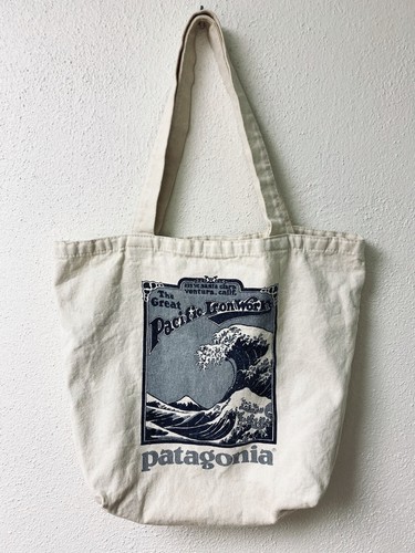 Patagonia Vintage Canvas Tote Bag Great Pacific Iron Works Patagonia Vintage Canvas Tote Bag Great Pacific Iron Works