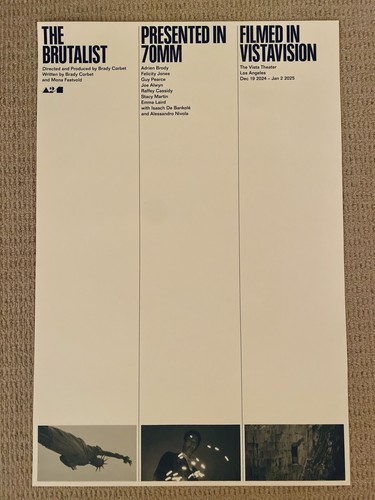 【US限定ポスター】ブルータリスト / The Brutalist A24 s-l400.jpg