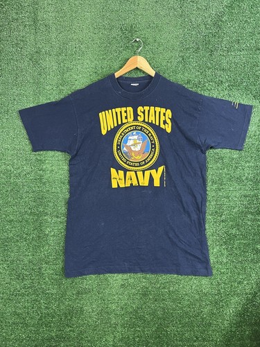 Vintage 1992 United States Navy T Shirt Men&rsquo;s XLarge Blue 