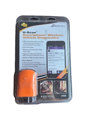 Actron CP9600 U-Scan OBD II Code Reader(Smart Phone)Wireless Vehicle Diag. New