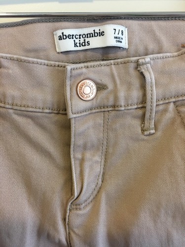 Abercrombie Kids Girl Tan Khaki Pants Size 7/8