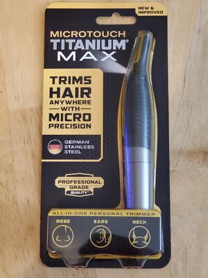 Idea Village MicroTouch  Personal Trimmer Nose Eyebrows Neck