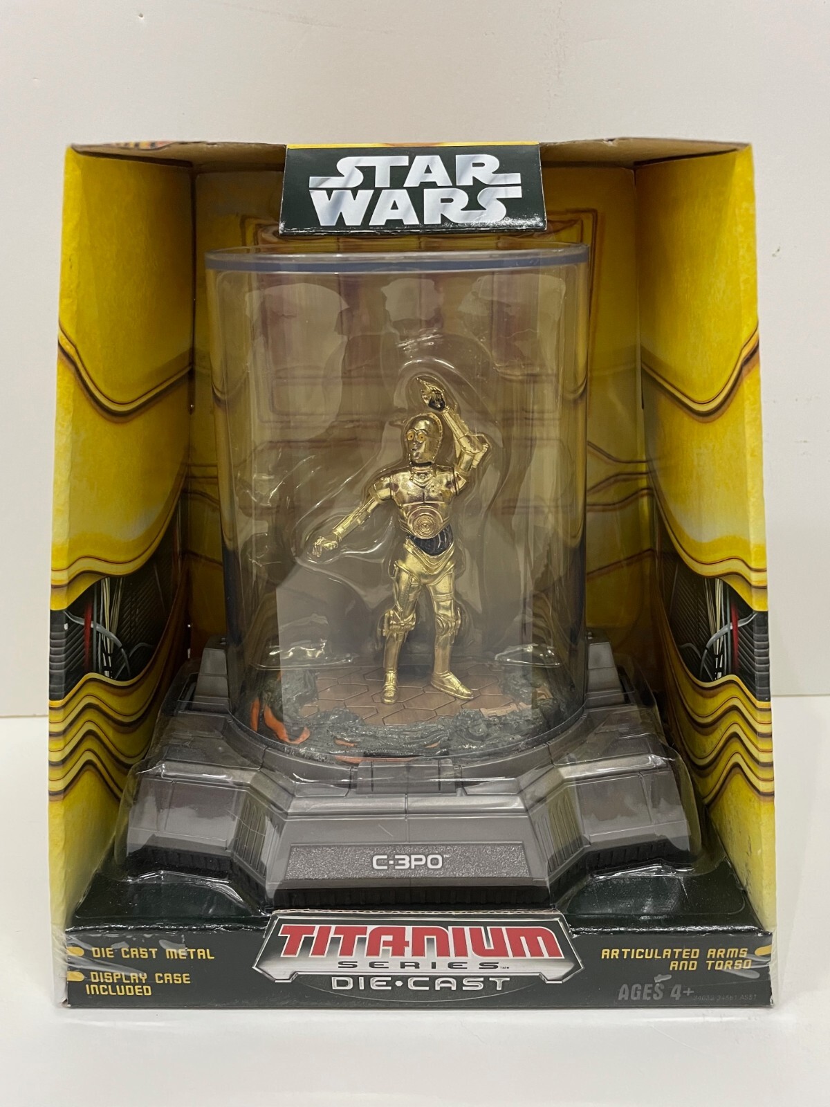 Star Wars Titanium Series C-3PO Ultra Die Cast Figure, 2006