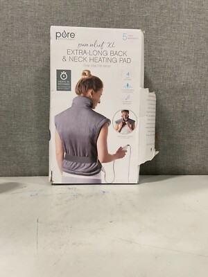 Electric Heat Wrap Heating Pad Neck Shoulder Back Warmer Pain Relief