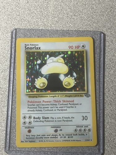 英語版初期　ポケモンカード　snorlax holo 1st Edition 英語版初期 ポケモンカード snorlax holo 1st Edition SNORLAX