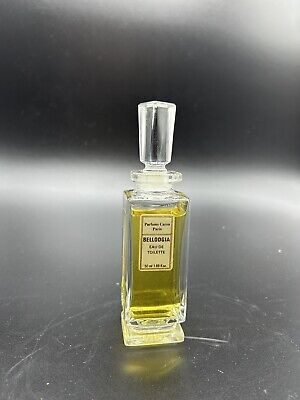 Vtg Caron BELLODGIA Eau de Toilette EDT Perfume 50ml 1.7oz Art Deco Style Bottle