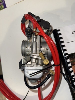 はなみず　1011 10' HONDA RED 4mm | 3.2mm ID CARBURETOR VENT HOSE KIT KEIHIN