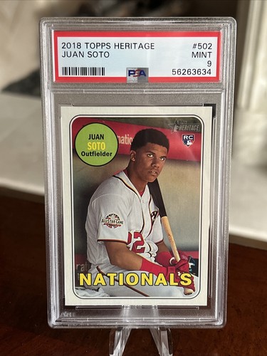 その他 TOPPS 2018 JUN SOTO RC CARD 2018 Topps Throwback Thursday #260 Juan Soto RC SP PSA 10
