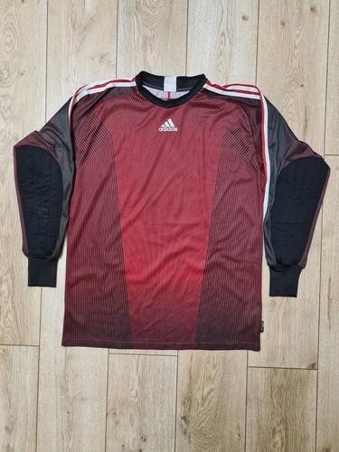 ウォームアップウェア 2000s ADIDAS football goalkeeper shirt Adidas 2000/01 Goalkeeper Template Shirt [Good 7/10] (XL