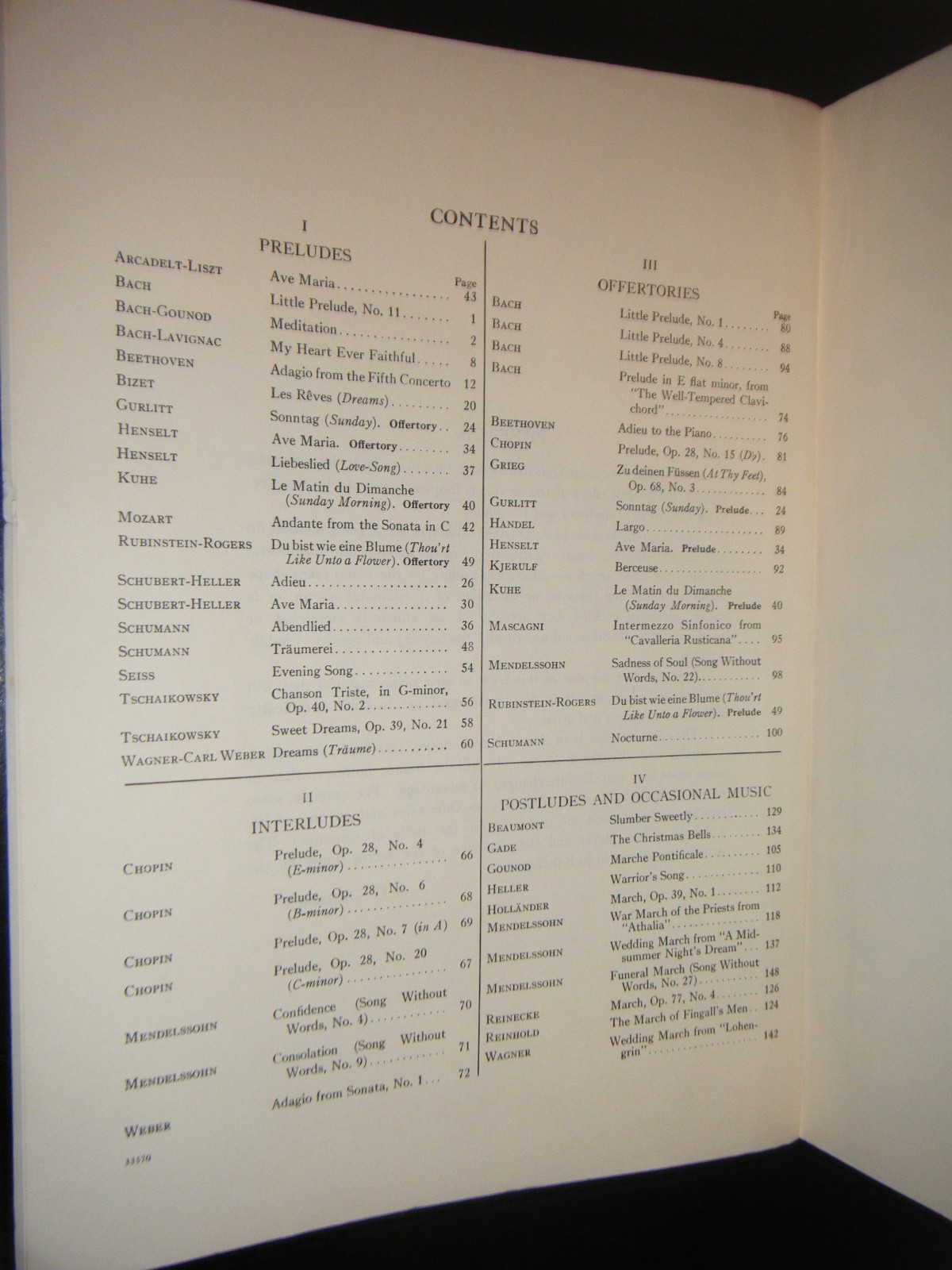 Church & Chapel Voluntaries for Piano Compiled by A.G. Dreisbach Sheet Music