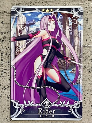 Fate Grand Order FGO Arcade Card Rider Medusa Third
