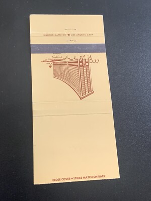 Matchbook Cover - Century Plaza Hotel Los Angeles California