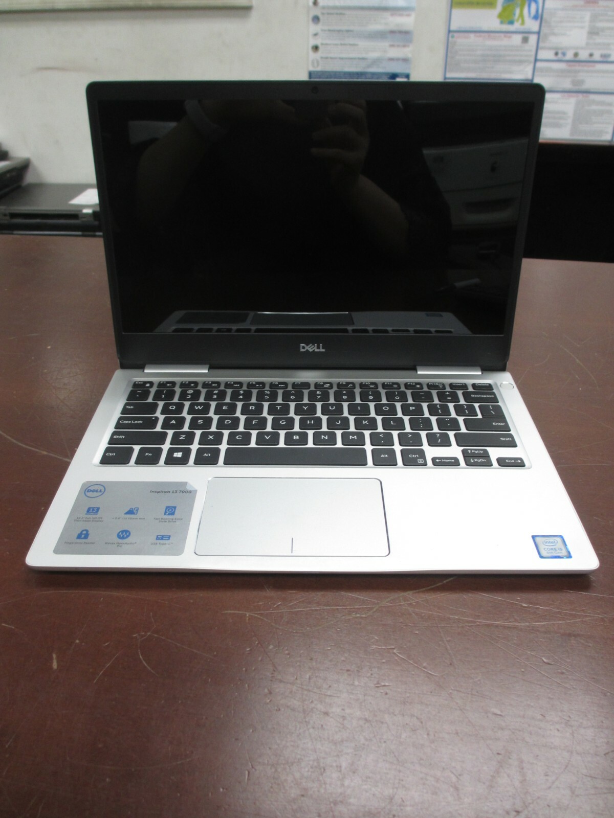 Dell Inspiron 13 7370 Core i5 1.60Ghz 8250U 8GB 256GB M2SSD