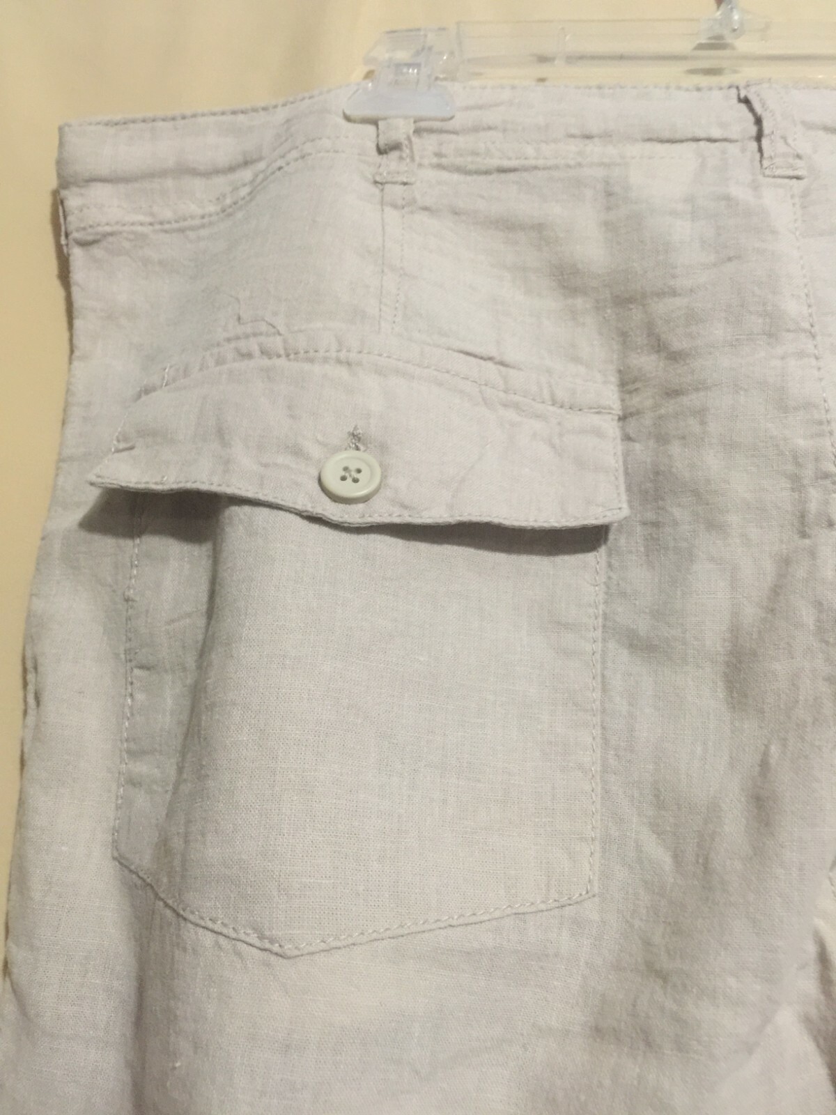 Livergy men linen casual pants size 