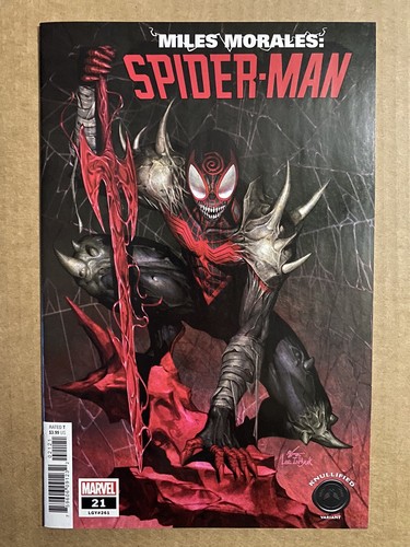 Amazing Spiderman Miles Morales #21 Venomized Variant Marvel