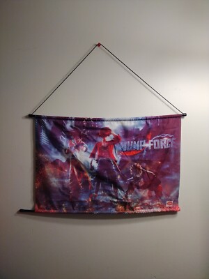 Jump Force Babdai Namco Hanging Flag Wall Art 24  Anime Lil Sun Faded