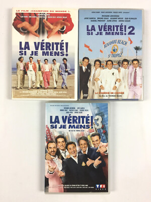 La Vérité Si Je Mens 1 2 3 La Trilogie L'intégrale / Lot 3 DVD (Film 1 à 3)
