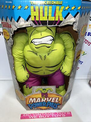 Vintage Tonka Marvel Power Pals The Hulk - 1991 New In Box Minty Lou Ferrigno