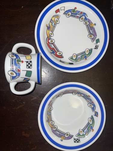 Tiffany & Co Race Car China Set | eBay